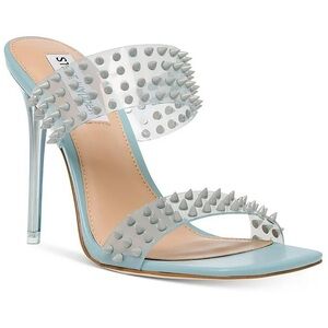 Steve Madden Light Blue Spiked Heels
